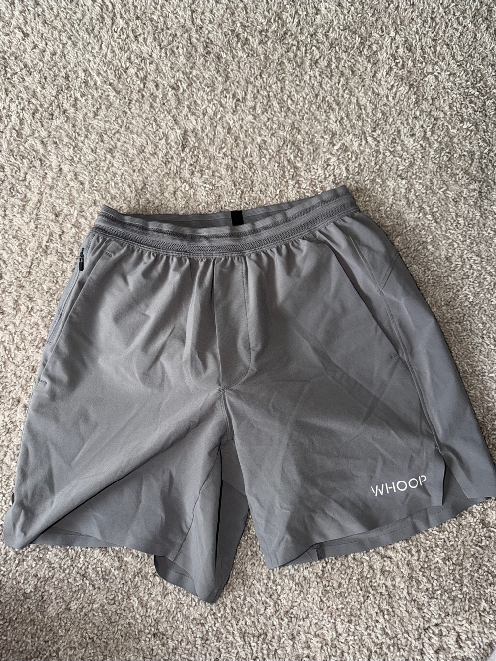 Men's Gray Performance Shorts (Whoop)